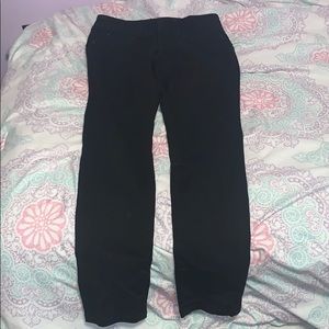 Black skinny jeans
